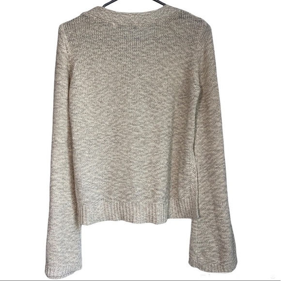 Cupcakes and Cashmere Gray Knitted Pullover Sweater size S - Picture 4 of 6